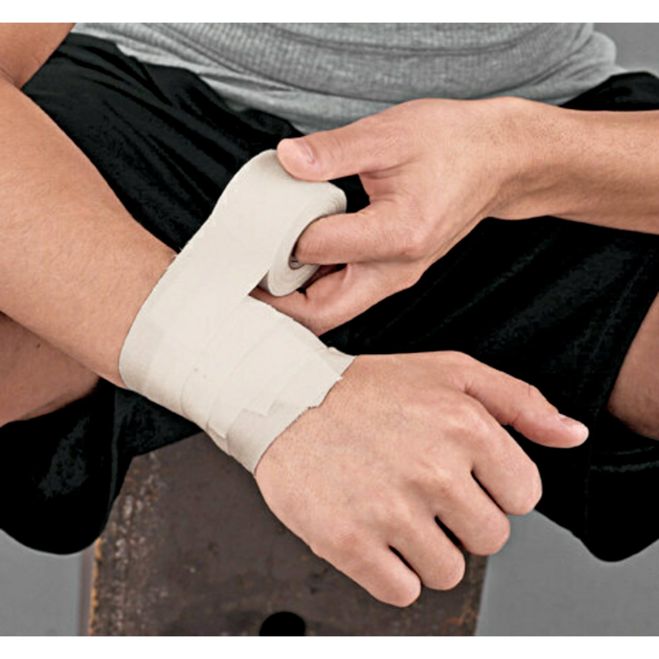 Brand Sports Tape, Firm, Supportive Comfort, White, 1.5" X 10 Yds., 1 Roll